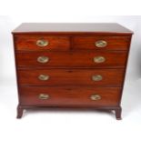 GEORGE III MAHOGANY CHEST