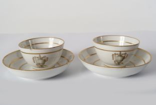 TWO 18TH-CENTURY PORCELAIN CUPS