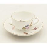 MEISSEN CABARET CUP AND SAUCER