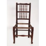 SET OF 4 19TH-CENTURY PROVINCIAL DINING CHAIRS