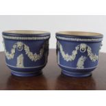 19TH-CENTURY WEDGWOOD JASPERWARE JARDINIERES