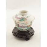 CHINESE QING FAMILLE ROSE JAR