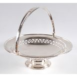 SHEFFIELD SILVER-PLATED CAKE BASKET