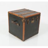 VINTAGE LEATHER TRUNK