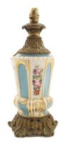 19TH-CENTURY FRENCH PORCELAIN TABLE LAMP