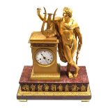 IMPORTANT FRENCH ORMOLU MANTEL CLOCK