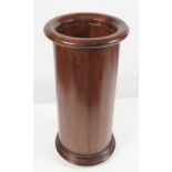 EDWARDIAN MAHOGANY STICK STAND