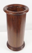 EDWARDIAN MAHOGANY STICK STAND