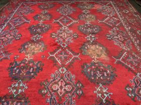 LARGE 19TH-CENTURY TURKISH CARPET