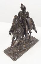 19TH-CENTURY BRONZE SCULPTURE