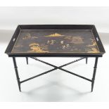 CHINOISERIE TOLEWARE COFFEE TABLE