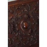PAIR OF 19TH-CENTURY CARVED WALNUT PANELS