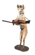 TAXIDERMY: STANDING FOX