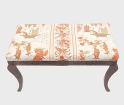 REGENCY ROSEWOOD WINDOW SEAT