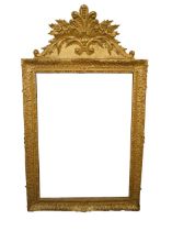 19TH-CENTURY GILT FRAMED PIER MIRROR