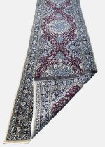 CENTRAL PERSIAN SILK & FINE WOOL RUNNER