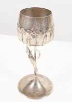 ART NOUVEAU SILVER TENNIS TROPHY