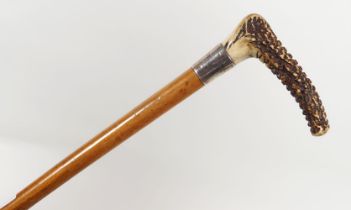 ANTLER MOUNTED RIDING CROP