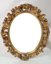 CARVED GILT FRAMED PIER MIRROR