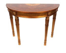 PAIR OF NEO-CLASSICAL CONSOLE TABLES