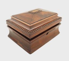 WILLIAM IV ROSEWOOD STATIONERY BOX