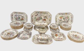 62 PIECE MASON'S IRONSTONE DINNER SERVICE