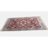 SILK & KURK WOOL HUNTING RUG