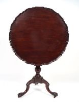 IRISH 18TH-CENTURY TEA TABLE