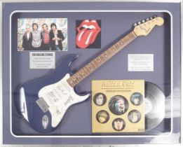 GUITAR SIGNED BY THE ROLLING STONES