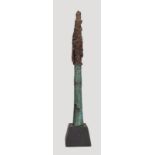 CHINESE ARCHAIC BRONZE SPEARHEAD