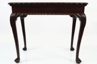 18TH-CENTURY PERIOD MAHOGANY SIDE TABLE