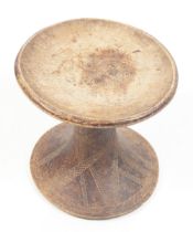 NIAM-NIAM (ASHANDES)/ MANGBETU STOOL