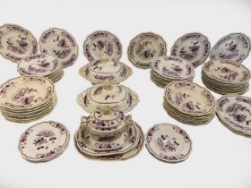 LARGE QUANTITY OF 19TH-CENTURY DINNER WARE