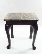 DUBLIN 19TH-CENTURY MAHOGANY CONSOLE TABLE