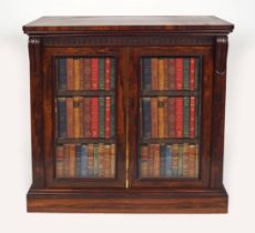 REGENCY ROSEWOOD BOOKCASE