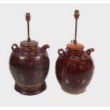 PAIR OF CHINESE TABLE LAMPS