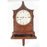 REGENCY BRASS INLAID BRACKET CLOCK