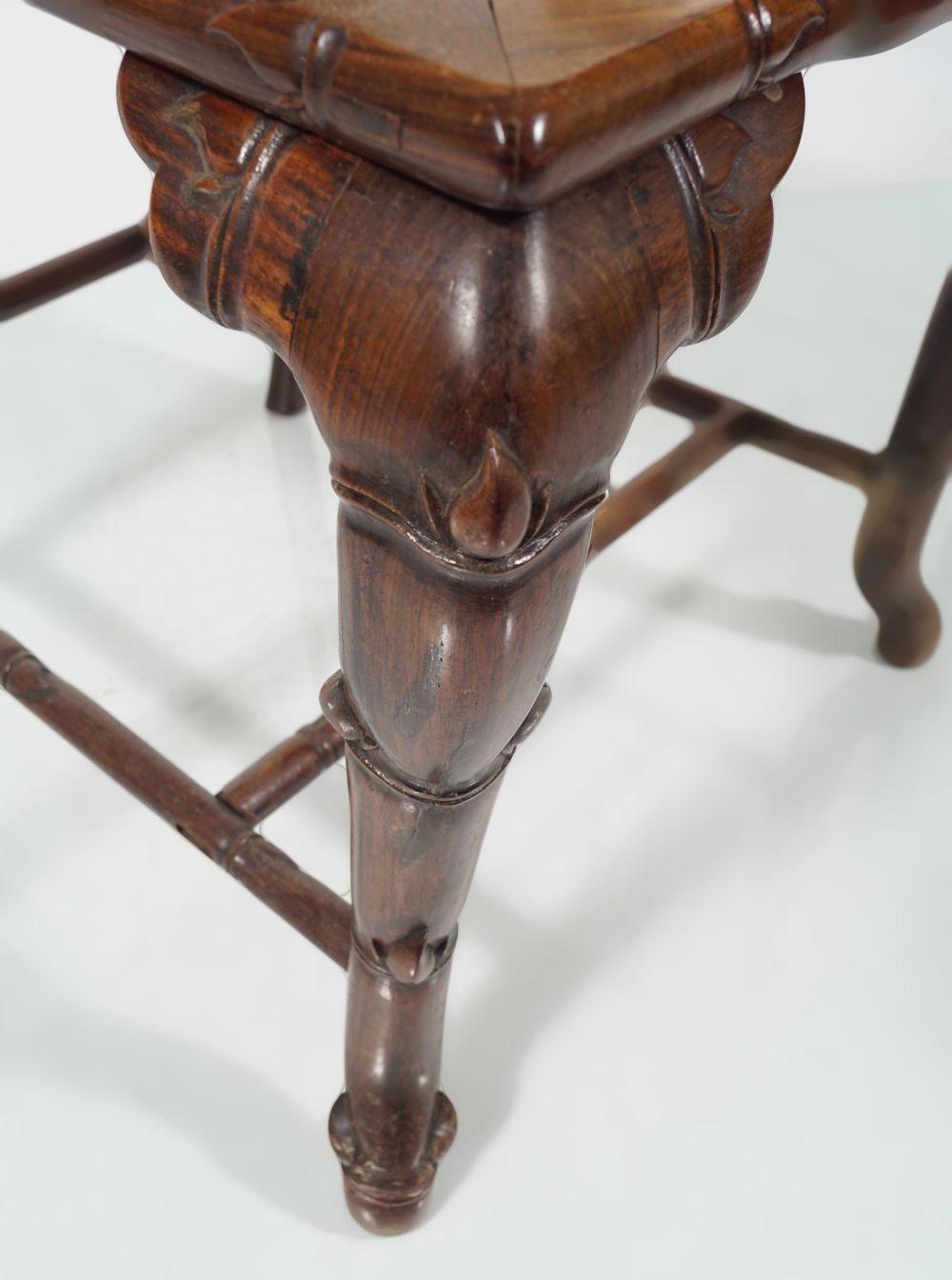 CHINESE QING HARDWOOD ARMCHAIR - Image 4 of 4