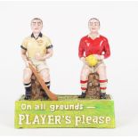 VINTAGE PLAYERS PLEASE ADVERTISING PROP