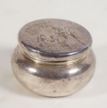 SILVER VANITY BOX