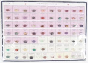 70 CHARTED SEMI PRECIOUS STONES