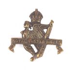 ROYAL ULSTER RIFLES REGIMENTAL CAP BADGE