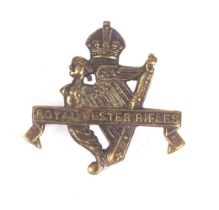 ROYAL ULSTER RIFLES REGIMENTAL CAP BADGE