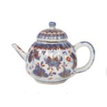 CHINESE KANGXI POLYCHROME TEAPOT