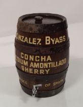 19TH-CENTURY SHERRY BARRELL