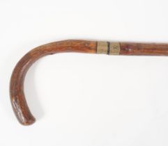 19TH-CENTURY OAK SWORD STICK