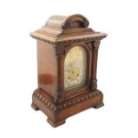 19TH-CENTURY WALNUT CASED BRACKET CLOCK