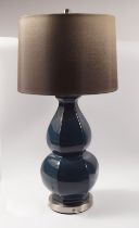 DESIGNER GREEN GLAZED TABLE LAMP