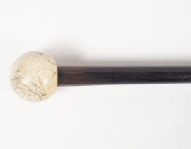 19TH-CENTURY COROMANDEL WALKING STICK