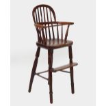 LATE 18TH-CENTURY PROVINCIAL CHILD'S WINDSOR CHAIR